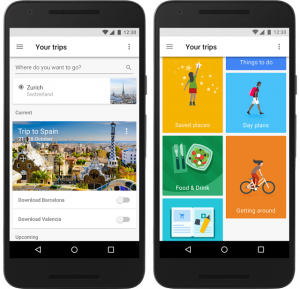 Google Trips Example