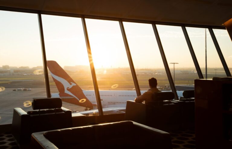 Qantas Sydney First Lounge